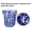 Imagine 2/2 - Creuzet Narghilea Solaris Eva Blue-white