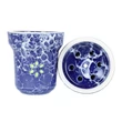 Imagine 1/2 - Creuzet Narghilea Solaris Eva Blue-white