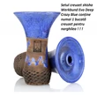 Imagine 2/2 - Creuzet Narghilea Phunnel Werkbund Evo Deep Crazy Blue