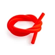 Imagine 1/2 - Furtun Narghilea Silicon Soft Touch Red