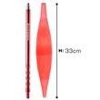 Imagine 3/5 - Set Furtun Narghilea Silicon Kaya + Ice Bazooka Red