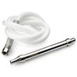 Imagine 1/2 - Set Furtun Narghilea Silicon Oduman Silver