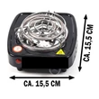 Imagine 2/2 - Plita-Aprinzator Carbuni El-Badia Compact 500 Wati