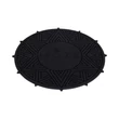 Imagine 1/2 - Coaster Moze Hookah Baza Silicon Narghilea Black