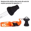 Imagine 7/7 - Mustiuc Personal Narghilea KS Appolino Black