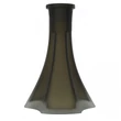 Imagine 1/2 - Vas Narghilea OVO Pyramid Black Frosted Plug-in