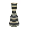Imagine 3/3 - Vas Narghilea Top Mark Black-negru 26CM