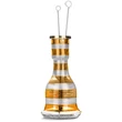 Imagine 2/4 - Vas Narghilea Top Mark Orange 30CM