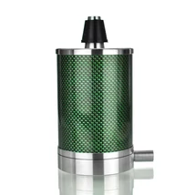 Narghilea Vyro One Green Carbon Portabil