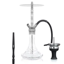 Aladin Alux M.7 Argintiu-Silver Set Narghilea