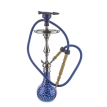narghilea aladin mumbai blue-silver  