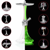 Narghilea Aladin Epox 360 Green Glow Pattern