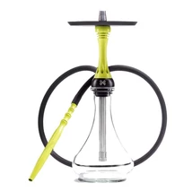 Narghilea Alpha Hookah X Yellow Fluor + Vas