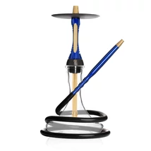 Narghilea Alpha Hookah S Blue Dark + Vas
