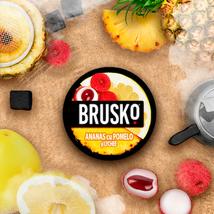 Aroma Mix Narghilea Brusko Ananas + Pomelo + Litchi + Nicotina Medium 250GR