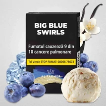 Tutun Narghilea Al Fakher Afine+Ingetata Vanilie-Big Blue Swirls 20GR
