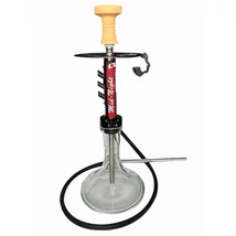 Narghilea El Bomber MidNight Black Shiny Clear Narghilea El Bomber MidNight Black Shiny Clear