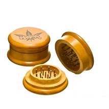 grinder wooden marijuana