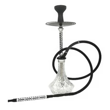 Narghilea Taurus Hookah Crystal Silver-argintiu