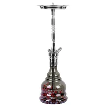 Narghilea Mya MX 4000 Black Bubble Red-silver