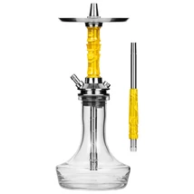 Narghilea Moze Breeze Pro Wavy Yellow-galben
