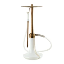 Oduman Cosmo Hookah Bronze Body-White Glass