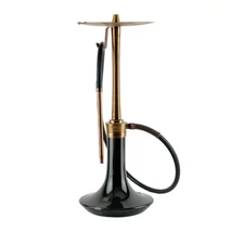 Oduman Cosmo Hookah Bronze Body-Black Glass