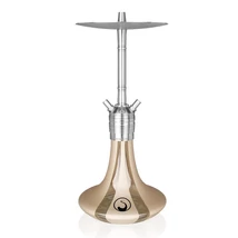 Steamulation Pure Champagne Matt Metallic Hookah