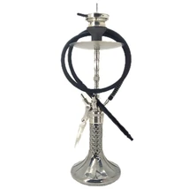 Set WD Hookah Steel Butterfly Black Smoke