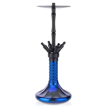 Narghilea WD Hookah Alux Flower Blue-albastru