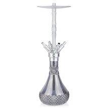 Narghilea WD Hookah Alux Sky Silver Grey Shiny