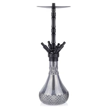 WD Hookah Tower Black Grey Shiny