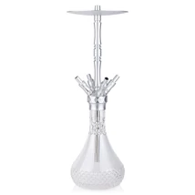 Narghilea WD Hookah Alux Sky Silver Clear