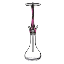 Wookah Hookah Black-pink Smooth