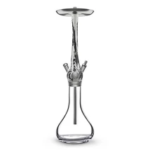 Wookah Hookah White-black Smooth