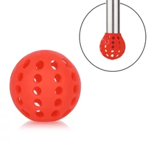 Silent Filter Narghilea Diffusor Ball Red-rosu