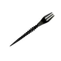 Furca Tutun + Perforator Folie Narghilea 2in1 Screw Black