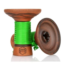 Creuzet Narghilea Japona  Hookah Phunnel Mummy Green