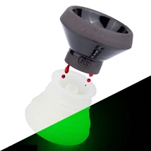KS Appo Silko Shiny Glow-Fosforescent Creuzet Narghilea 