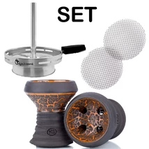 Set Creuzet KS Lava Orange+Desinator Dschinni+2 BUC Sita Set Creuzet KS Lava Orange+Desinator Dschinni+2 BUC Sita