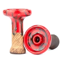 Creuzet Narghilea KS Phunnel Ocean L Red-black Bubbles