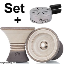 Set Creuzet KS Appo Tornado White + HMD Dschinni  