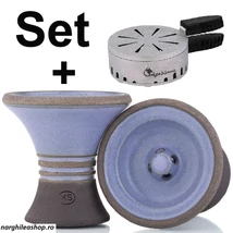 Set Creuzet KS Appo Tornado Violet + HMD Dschinni  