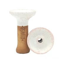 Creuzet Oblako Phunnel Glazed M White-red Marble