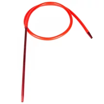 Set Furtun Narghilea Silicon Lavabil Bullet Red