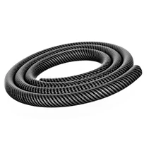 Furtun Narghilea Silicon Carbon Electric Black