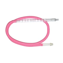 Furtun Narghilea Falterha Plastic + Mustiuc Cu Filtru Pink