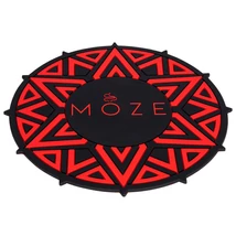 Coaster Moze Hookah Baza Silicon Narghilea Red-rosu