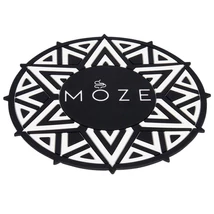 Coaster Moze Hookah Baza Silicon Narghilea White-alb