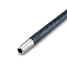 Maner + Furtun Set Narghilea Steamulation Carbon Negru Albastru